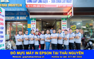 Đổ mực máy in epson tại Thái Nguyên