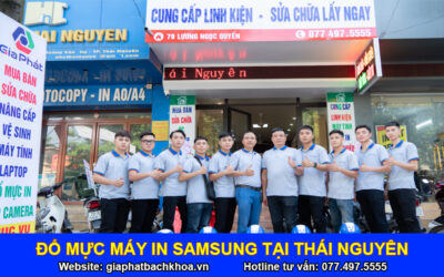 Đổ mực máy in Samsung tại Thái Nguyên