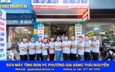 Sửa máy tính bàn PC Phường Gia Sàng Thái Nguyên