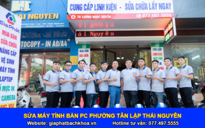 Sửa máy tính bàn PC Phường Tân Lập Thái Nguyên