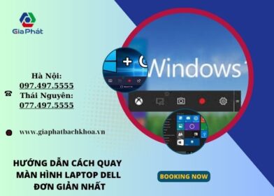 Hướng dẫn cách quay màn hình Laptop Dell đơn giản nhất