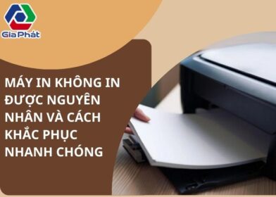 Máy in không in được