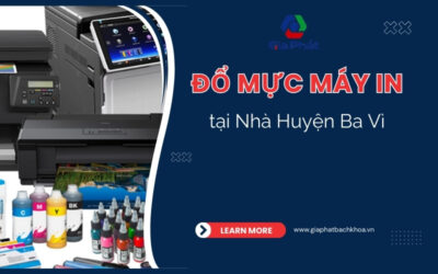 Đổ mực máy in tại nhà huyện Ba Vì