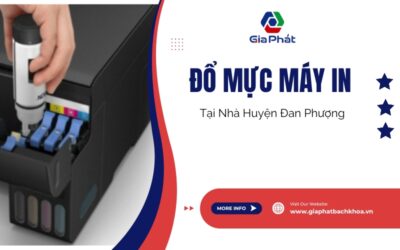 Đổ mực máy in tại nhà huyện Đan Phượng