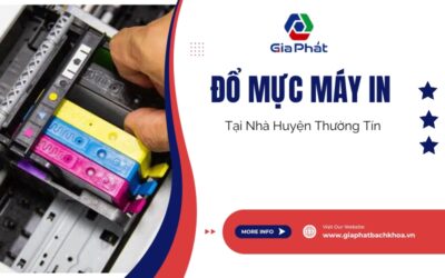 Đổ mực máy in tại nhà huyện Thường Tín