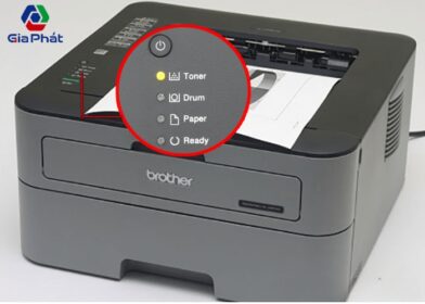 Máy in Brother MFC L2701DW báo lỗi Replace Toner(5)