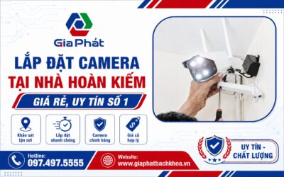Banner lắp đặt camera tại nhà Hoàn Kiếm