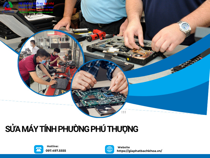 Sửa máy tính Phường Phú Thượng