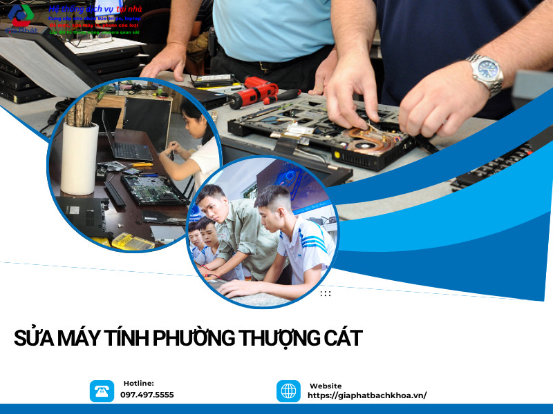 Sửa máy tính Phường Thượng Cát