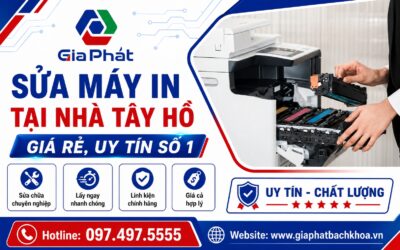 Banner sửa máy in tại nhà Tây Hồ