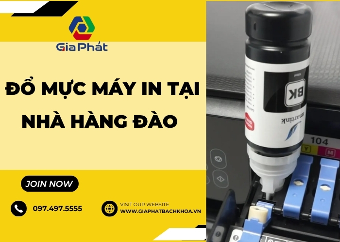 Đổ Mực Máy In Tại Nhà Hàng Đào (2)