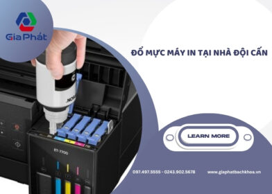 Đổ Mực Máy in Tại Nhà Đội Cấn