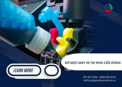 Đổ mực máy in tại nhà Cửa Đông