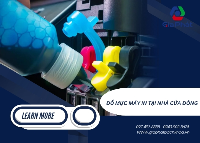 Đổ mực máy in tại nhà Cửa Đông