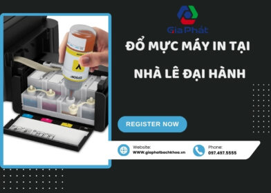 Đổ mực máy in tại nhà Lê Đại Hành