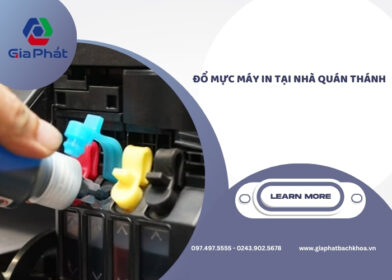 Đổ mực máy in tại nhà Quán Thánh