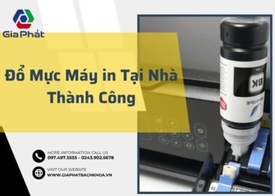 Đổ mực máy in tại nhà Thành Công