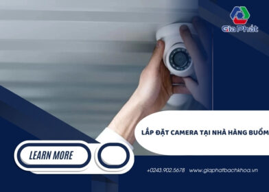 Lắp đặt camera tại nhà Hàng Buồm