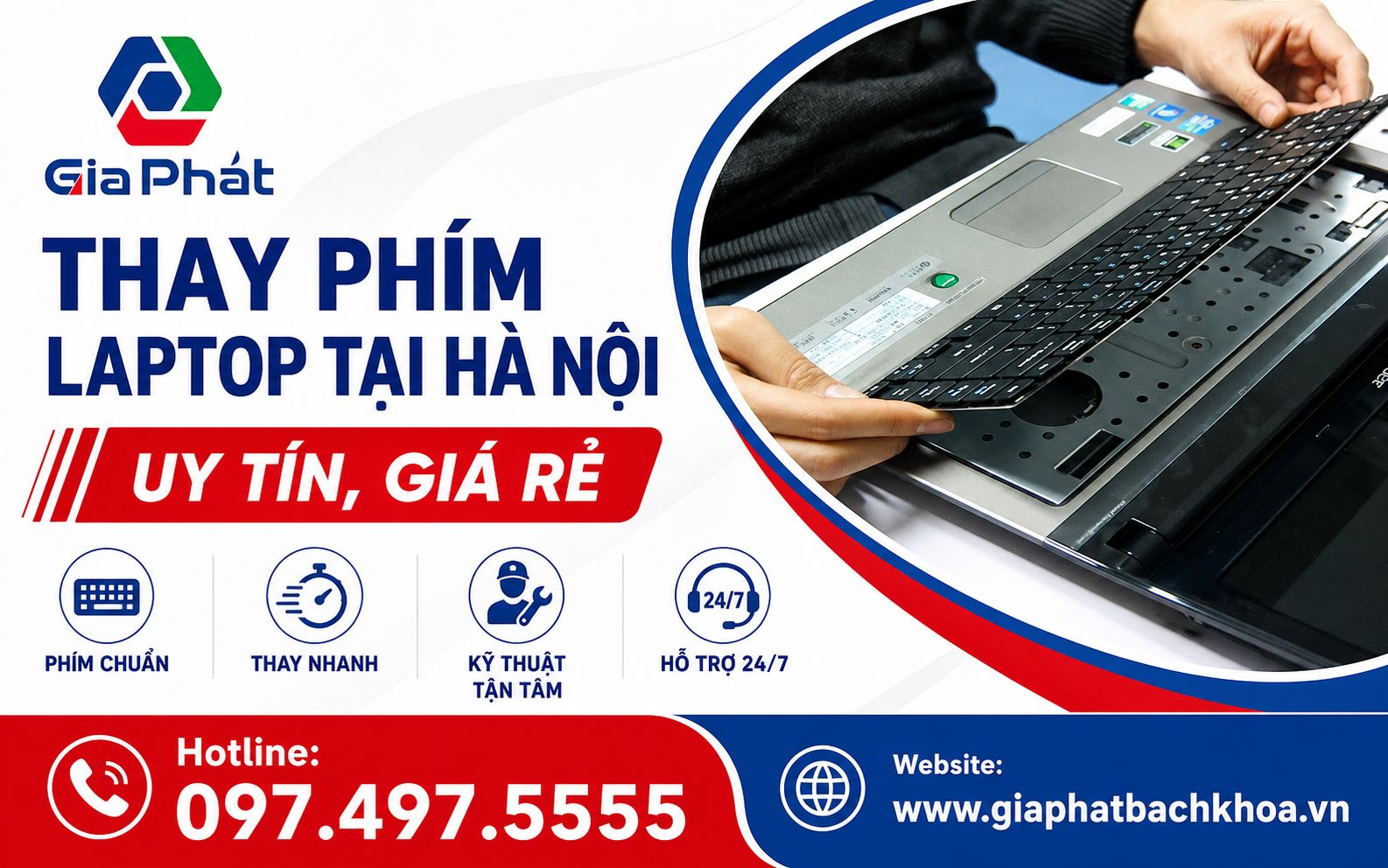 Banner thay phim lap top tai Ha Noi